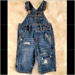 Baby GAP overalls.